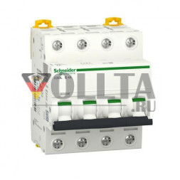 Schneider Electric A9F93404 IC60L 4-полюсный автоматический выключатель B4A