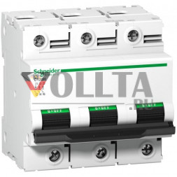 Schneider Electric A9N18468 C120H 3-полюсный автоматический выключатель C80A