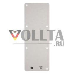 Berker 102132 Самозатухающая базовая пластина 3-х сторонняя белая для поверхностного монтажа, аксессуары