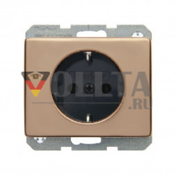 Berker 47350007 Arsys SCHUKO-розетка 16А, kupfer