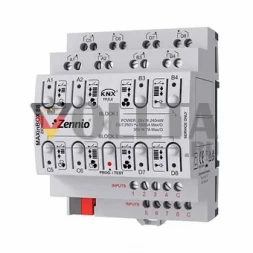 Zennio ZIO-MB8P MAXinBOX 8 Plus KNX 8 выхода(ов) 16А,многофункциональный привод