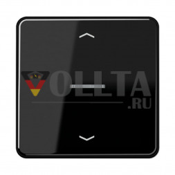 Jung CD590KO5PSW CD500 KNX кнопка, клавиша крышка, цвет: черный