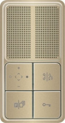 Jung TKISCDM514GB CD500 TKM Домофонная система внутреняя, Audio комфорт цвет:золотой