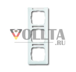 Busch-Jaeger 1723 NSKA-214 Reflex SI Linear рамка крышки, 3-сторонняя рамка альпийский белый