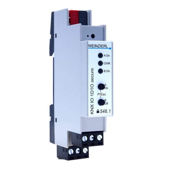 WEINZIERL 5337 KNX диммер-актуатор 0-10 В | 1-канальный, 1 коммутационный выход