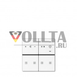 Jung RANLS9140TSWW LS990 клавишный блок с Radio цвет: альпийский белый