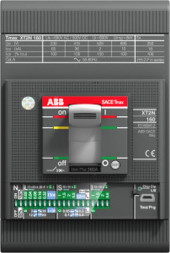 ABB Stotz-Kontakt XT2N 160 Ekip LS/I In=10A 3p FF , XT2N 160 Ekip LS/I IN=10A 3P FF Компактный автоматический выключатель Tmax XT2 , 1SDA067054R0001