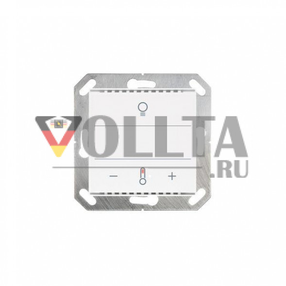 Кнопка Elsner Cala KNX MultiTouch T Light белого цвета RAL9010