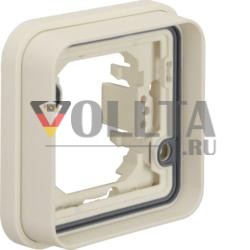 Berker 13283502 рамка 1-полосная для скрытого монтажа полярно-белый матовый Berker W.1