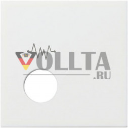 Gira 023927 System55 Блок вызова крышка, цвет:чисто белый, тон: матовый