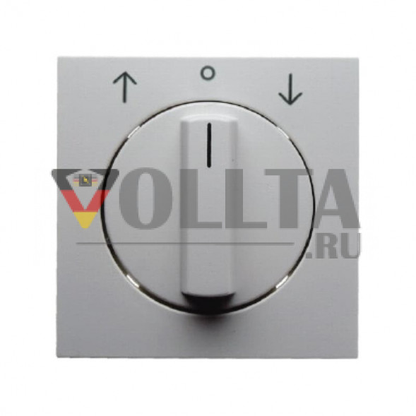 Berker 10801909 S1 Жалюзи-поворотный переключатель крышка, цвет:полярная белизна, тон: матовый
