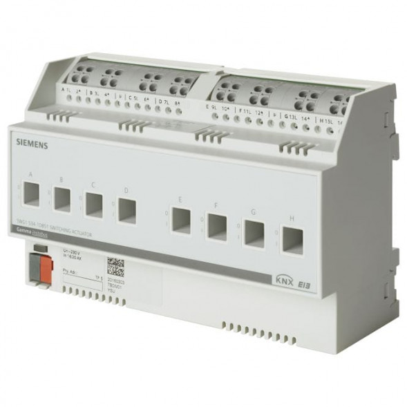 SIEMENS 5WG1530-1DB51 KNX-переключающий актуатор | 8-позиционный, 6 А