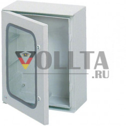 Шкаф Hager FL271B Orion SKII прозрачная дверь 650x500x250