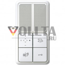 Jung TKISCDM514WW CD500 TKM Домофонная система внутреняя, Audio комфорт  цвет: альпийский белый