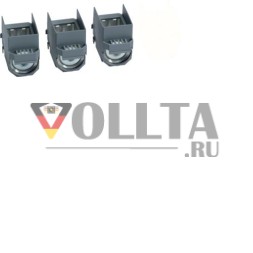 Клемма Hager HYB001H 3-полюсная Al/Cu