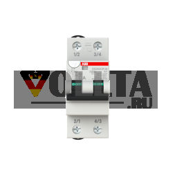 ABB Stotz-Kontakt 2CSR772140R1255 DS202CRMA-B25/0.03 10kA 2P A B25 30mA FI/LS переключатель