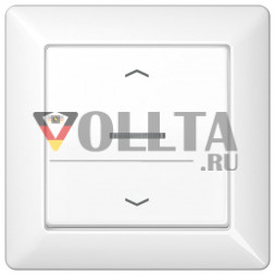 Jung AS591KO5PWW AS500 KNX кнопка, клавиша крышка, цвет: альпийский белый