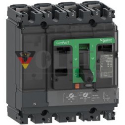 Schneider Electric C16B4TM125 ComPacT NSX160B с автоматическим выключателем в литом корпусе TM125D 4P4D 88-125A