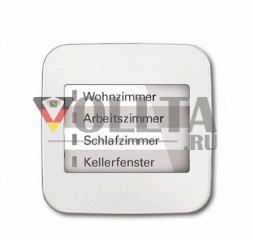 Busch-Jaeger 6730-214 Reflex SI, LED-Дисплей WaveLINE цвет: альпийский белый