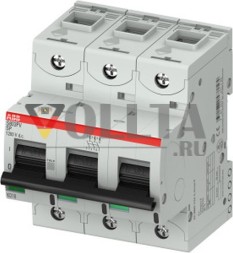 ABB Stotz-Kontakt S803PV-SP40, предохранитель для цепи S803PV-SP40 1200 В постоянного тока, 40 А, 3-полюсный, 2CCF019616R0001