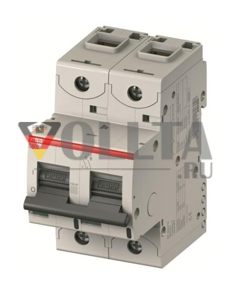 ABB Stotz-Kontakt 2CCF030037R0001 S802S-UCK3 3A 2-полюсный высокопроизводительный автоматический выключатель
