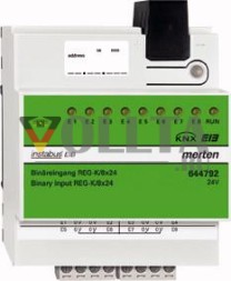 MERTEN 644792 Двоичный вход REG-K/8x24 светло-серый