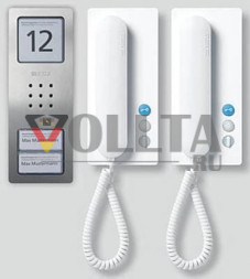 Siedle 210008739-00 SETCA812-2E/W Аудио-Набор, Compact нержавеющая сталь тон: матовый