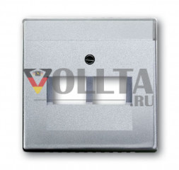 Busch-Jaeger 1803-02-83 Future linear, Телефон UAE/IAE/ISDN крышка, цвет:алюминевый