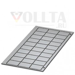 Phoenix Contact 0806893 GPE 27X18 SR/R серебряный немаркированный гравировальный материал