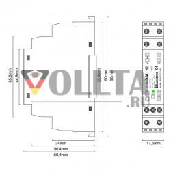 LUNATONE 86468353-3-HS Вход интерфейса DALI 0-10 В | 3-канальный
