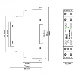 LUNATONE 86459582-HS Секвенсор DALI REG | стандартный