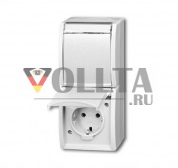 Busch-Jaeger 20-02EWN-54 Ocean SCHUKO-розетка цвет: альпийский белый
