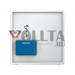 Berker 12236089 Q1 Arztruf/кнопка вызова, крышка, цвет:полярная белизна