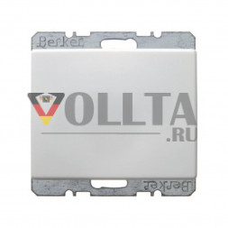 Berker 10450069 Arsys Заглушка крышка, без распорок цвет:полярная белизна, тон:глянец