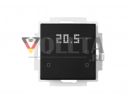 MULLER TS 58.00 knx6TS KNX сенсор касания | 6-позиционный, 4 нейтральных, дисплей | угольно-черный | 55x55 мм