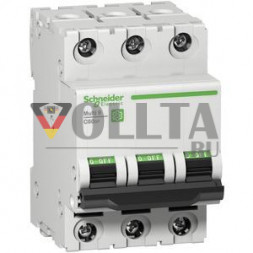 Schneider Electric M9F21310 M9 C60SP 3P 10A B UL1077 миниатюрный автоматический выключатель