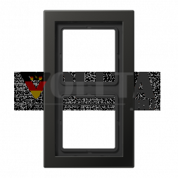 Рама Jung ALD2982AN 2-сторонняя, вертикальный и горизонтальный монтаж, окрашенный алюминий, LS-DESIGN, антрацит (окрашенный алюминий)