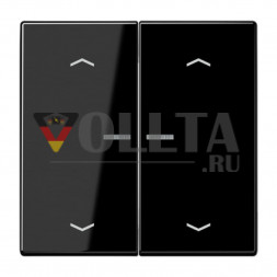 Jung LS995KO5MPSW LS990 KNX кнопка, клавиша крышка, цвет: черный