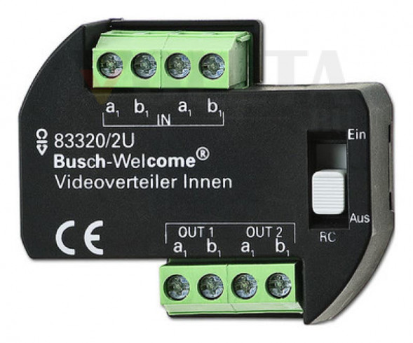 Busch-Jaeger 83320/2U Videoverteiler Innen UP