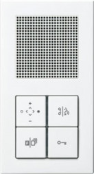 Jung TKISACM514W A creation TKM Домофонная система внутреняя, Audio комфорт цвет: кремово-белый