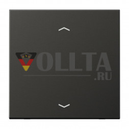 Jung AL5232FAN LS990 Радиоприемник крышка, цвет алюминевый цвет:антрацит
