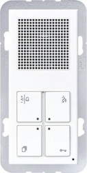 Jung TKISA514ADAL AS500 TKM Домофонная система внутреняя, Audio цвет: алюминевый