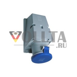 ABB Stotz-Kontakt 263RS6, настенная розетка для поверхностного монтажа, 63 А, IP44 6h, 2P+E, 2CMA167476R1000