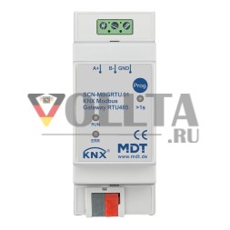 MDT SCN-MBGRTU.01 KNX Modbus шлюз RTU485, 2TE, REG