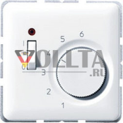 Jung TRCD241SW CD500 Регулятор температуры помещения,  цвет: черный