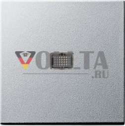 Gira 029826 System55 контрольный-выключатель света крышка, цвет: алюминевый