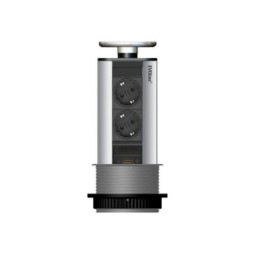 EVOline Port MULTIMEDIA 2x Power / 1x HDMI / Серебристый