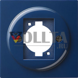 Gira 026546 Крышка круглого разъема S-Color Audio XLR, цвет: синий, тон: глянцевый