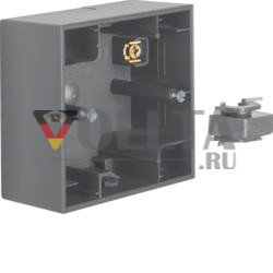 Berker 10417006 Корпус для поверхностного монтажа 1-полосный антрацит, матовый Berker K.1
