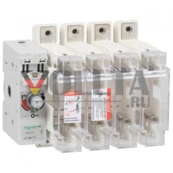 Schneider Electric GS2JG4 с предохранителями TeSys GS2J 4p 100A Разъединитель нагрузки DIN
